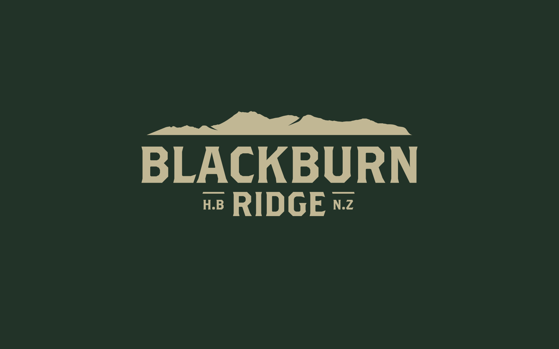 Blackburn Ridge Brand Design.