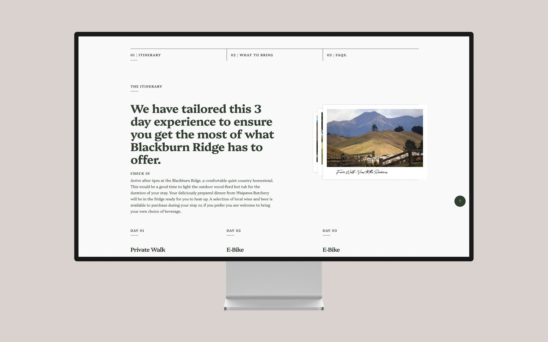 Blackburn Ridge Brand Design.