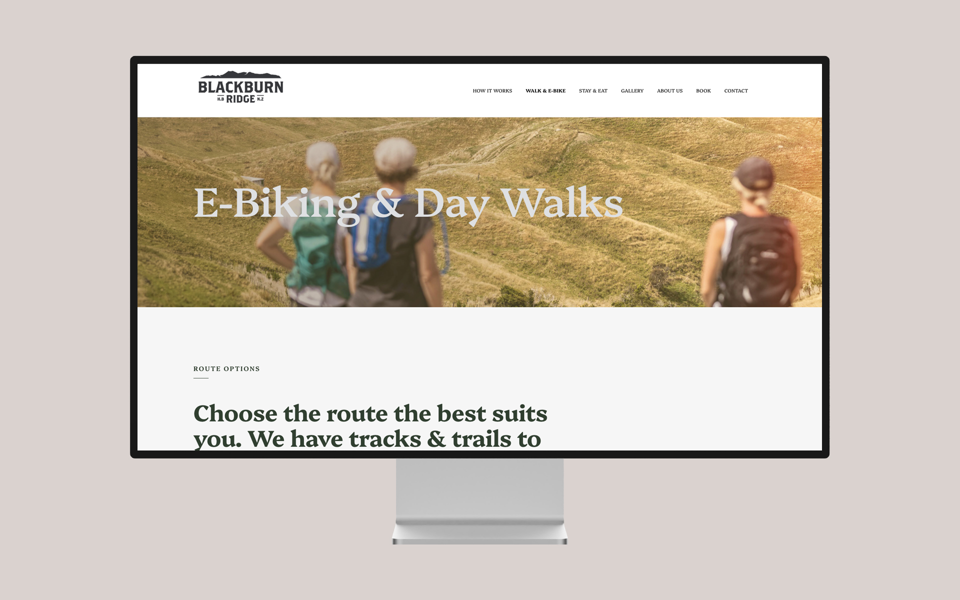 Blackburn Ridge Brand Design.