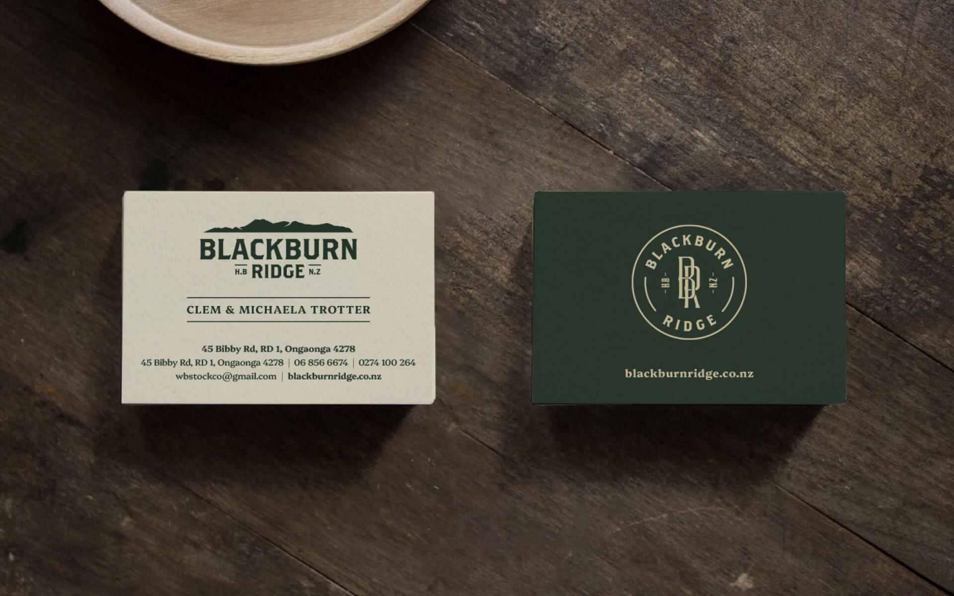 Blackburn Ridge Brand Design.