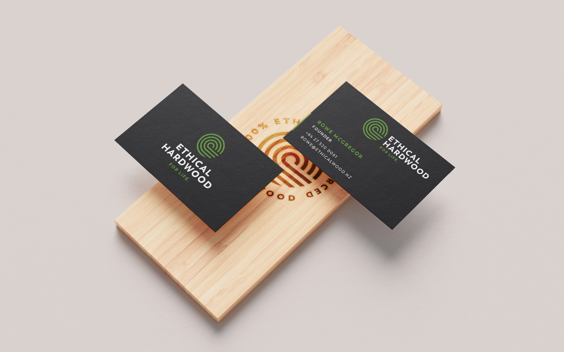 Ethical Hardwood Brand.