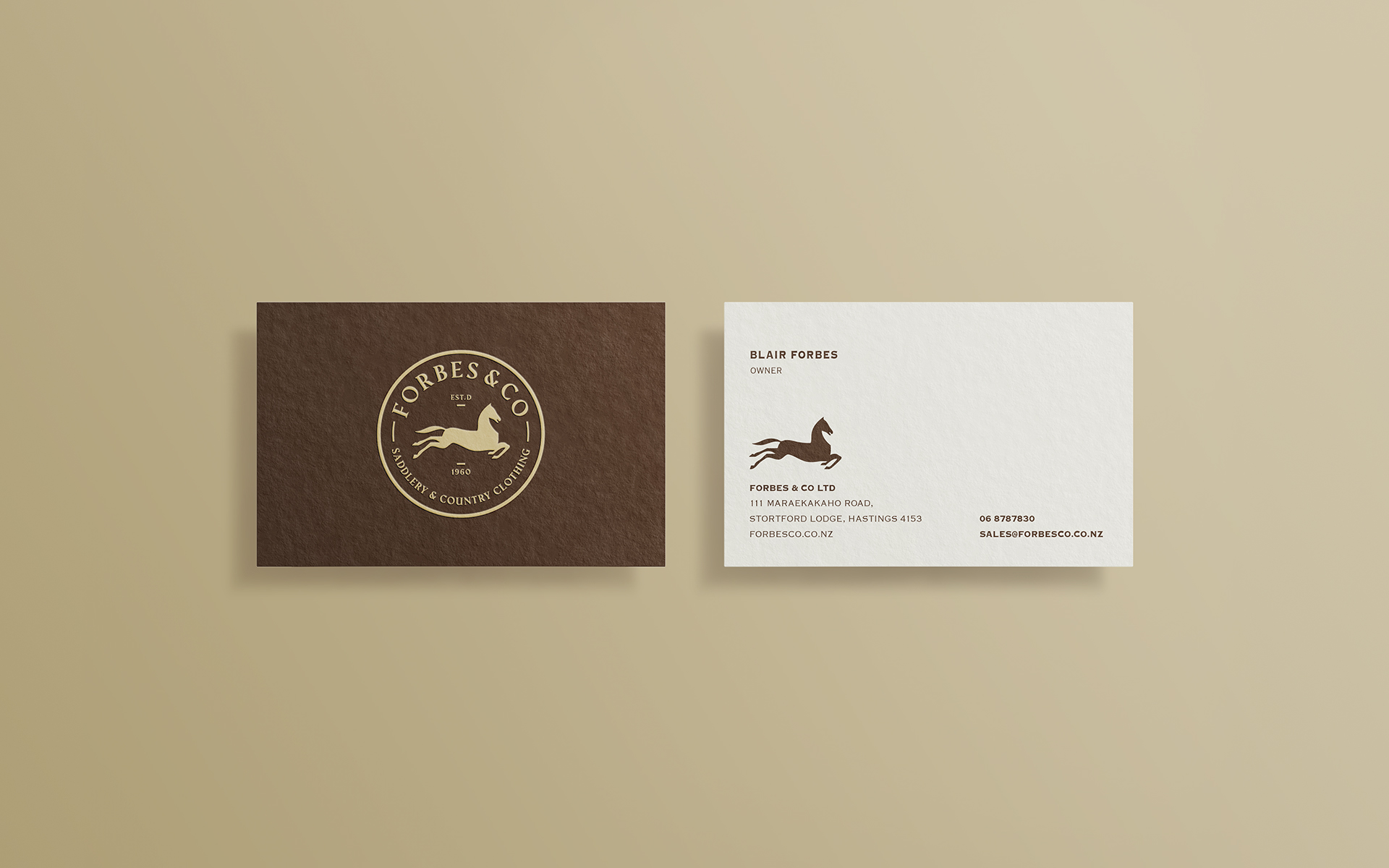 Forbes & Co Brand.