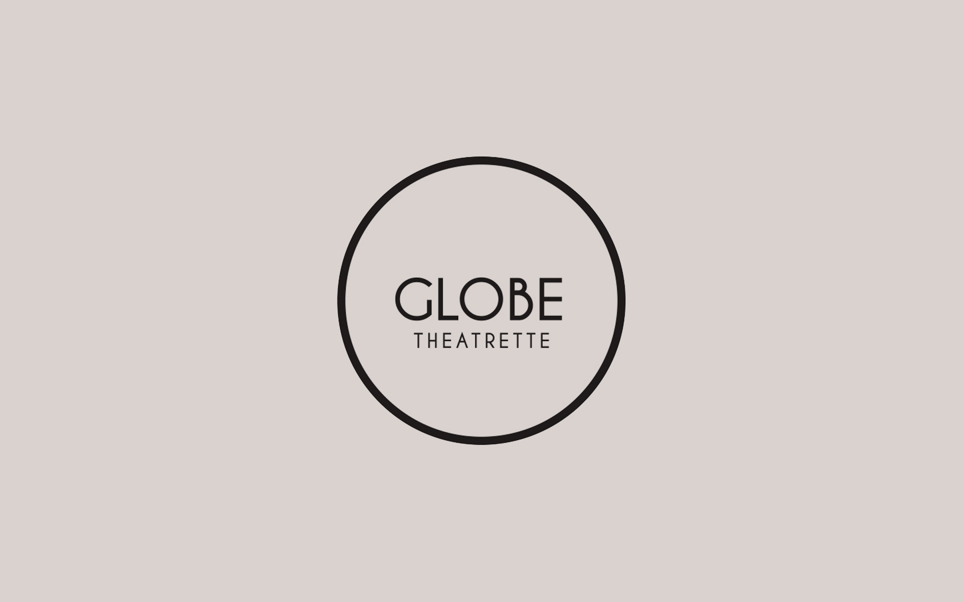 Globe Theatrette Brand Design.