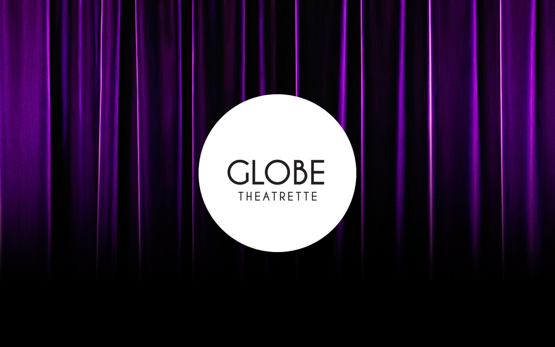 Globe Theatrette Brand Design.