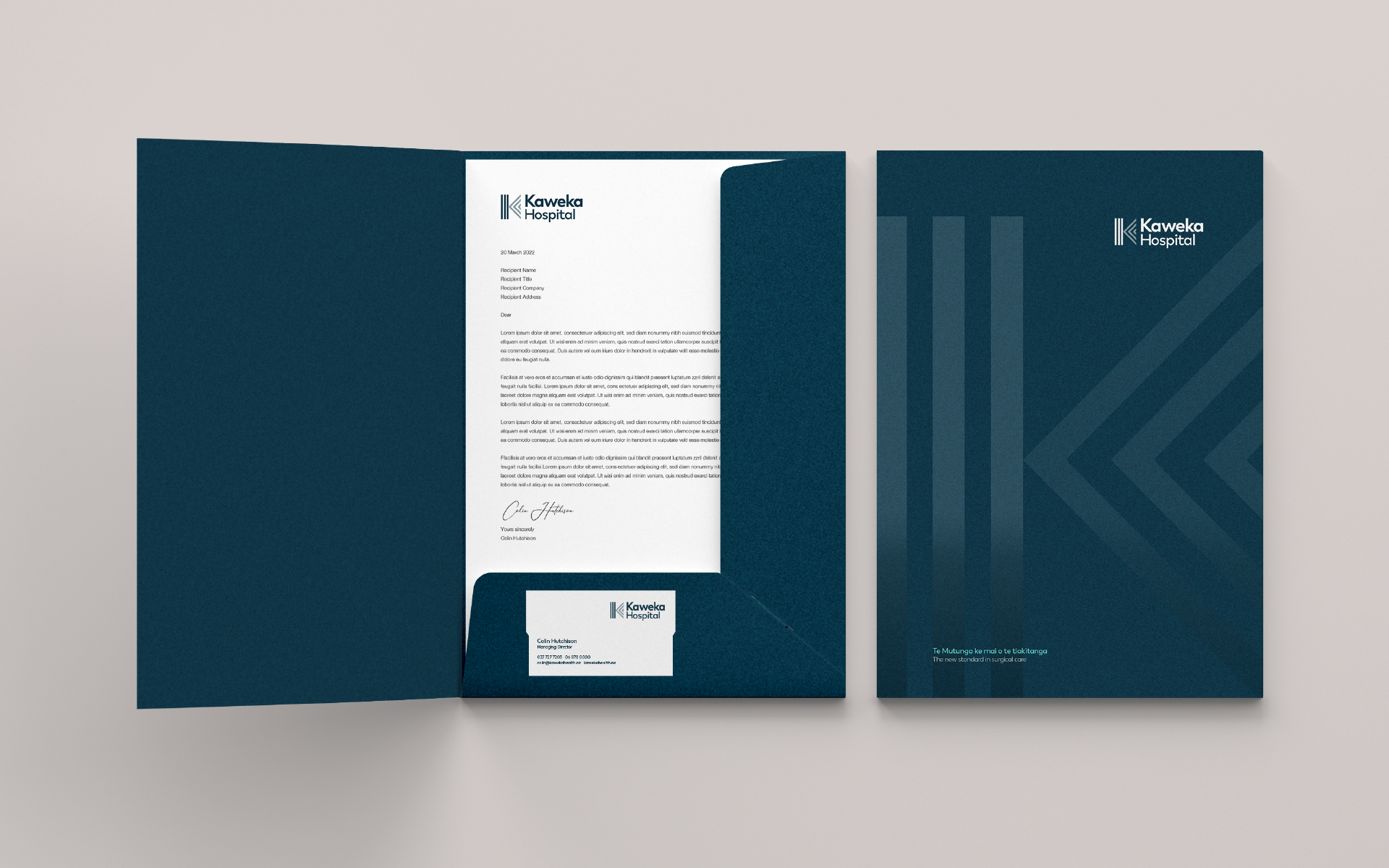 Kaweka Hospital Brand Design.