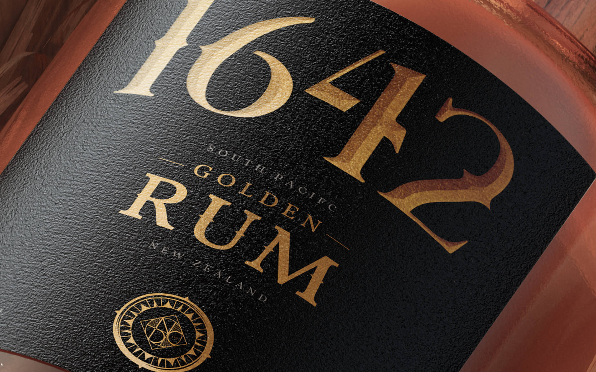 National Distillery Label Design.