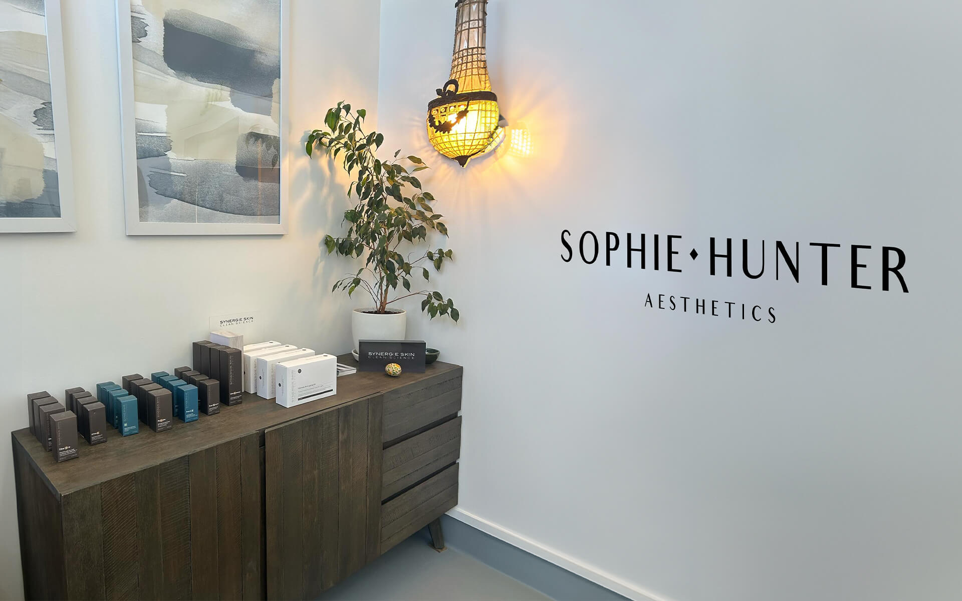 Sophie Hunter Aesthetics Brand Design.