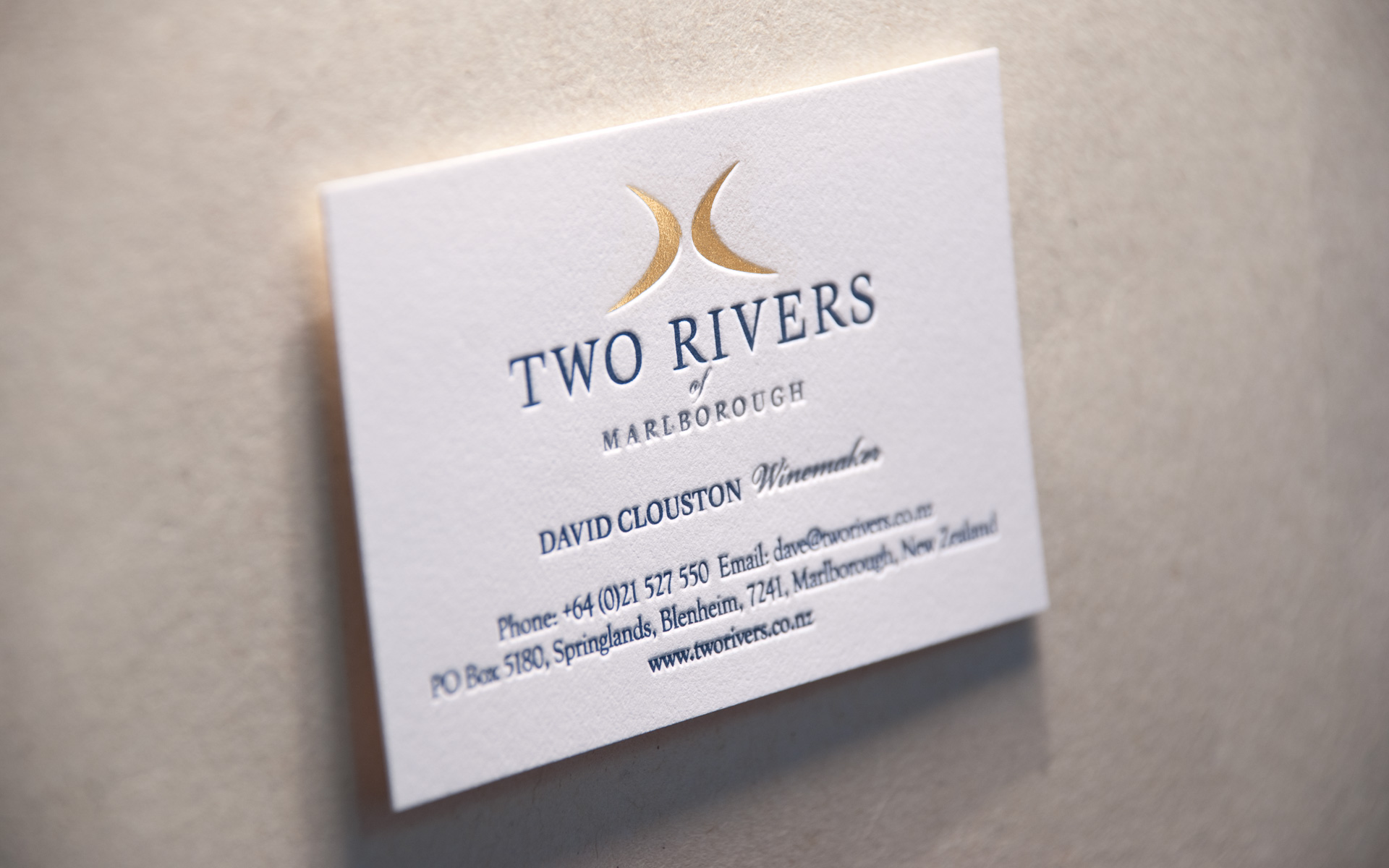 Two Rivers Brand.