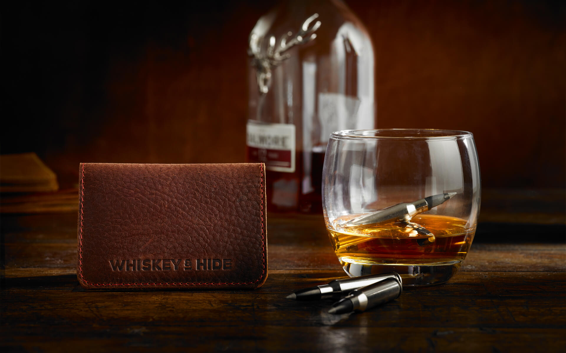 Whiskey & Hide Brand Concept.