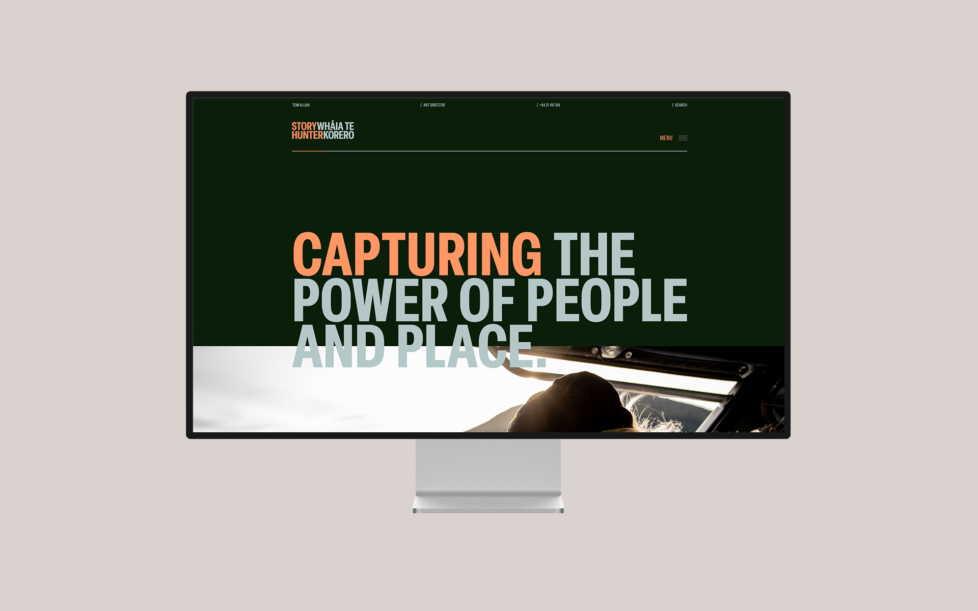 Storyhunter UX Design.