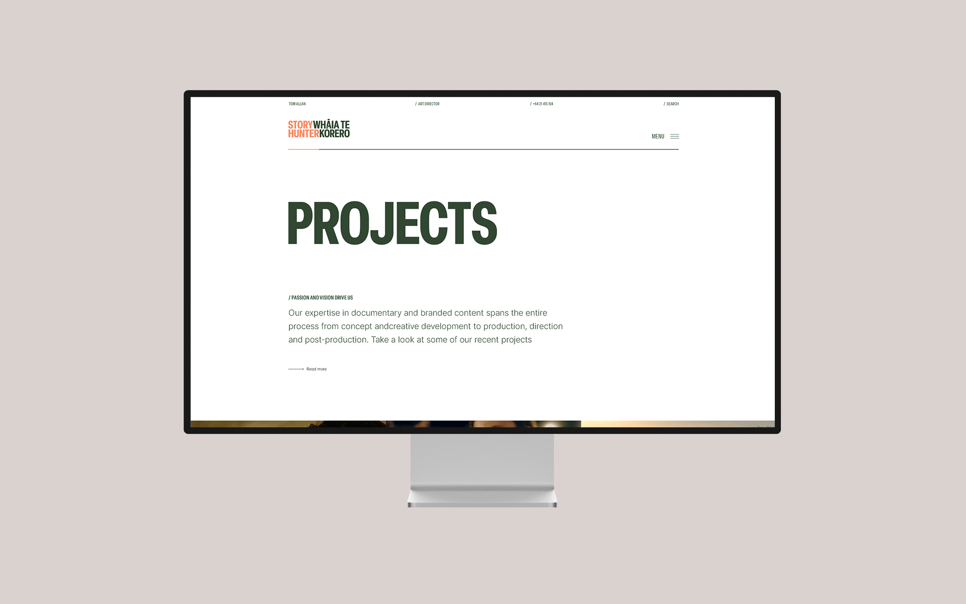 Storyhunter UX Design.